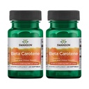 Swanson Beta-Carotene - ויטמין A תוסף לקידום בריאות החיסון, עין & Skin Health - Natural Wellness Formula - (250 Softgels, 3000mcg Each) (2 Pack)