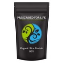 Prescribed For Life Organic Rice Protein Powder | Non GMO Whole Grain Brown Rice Protein Concentrate Powder - 80% Protein (5kg / 11lb)