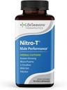 Life Seasons Nitro-T - תוספת התמיכה של גברים - לשפר את סטמינה & אנרגיה - לקדם דם בריא Circulation - L-Citrulline L-theanine Tribulus ג'ינג'ר Kava & Caffeine - 90 קפסולות