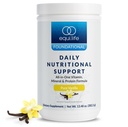EquiLife Daily Nutritional Support, All-in-One Multivitamin Meal החלפת, Pure Vanilla Flavor, 15G צמחי חלבון, תומך הכולל אנרגיה, עיכול, & עור, 14 משרתות Tub