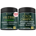 Bundle 5in1 Valan Root תוסף & 6in1 Premium Ceylon Cinnamon תוספי מזון