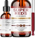THE HEALTHY LIFE 4 ME Liquid Super Reds Phytonutrient Superfood Drops | Phytonutrient Blend containing Polyphenols | Antioxidants & More | Great Taste 2oz - 30 Day Supply