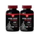 AAKG nitric oxide training - NITRIC OXIDE UNIQUE COMPLEX - OKG workout optimization, GKG nitric oxide pre workout, AKIC energy performance, nitric oxide supplement for men 2 Bottles 180 Tablets