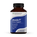 Anxie-T - תוספת הקלה מתח - תמיכה Mood & Mental Focus - מרגיש Calm להירגע - Eases Tension & Nervousness - Ashwagandha, Kava Kava, GABA & L-theanine - 120 קפסולות
