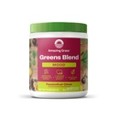 Grass Greens בלגן Mood: Super Greens אבקת Smoothie Mix עבור Mood, מרגיע ותמיכה מתח עם אורגני Spirulina, Chlorella, אבקת שורש Beet, Enzy & Probiotics, 30 משרתים