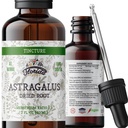 Astragalus Tincture, אורגני Astragalus לחלץ (Astragalus membranaceus) Herbal Supplement, non-GMO ב- Cold-Pressed Organic ירקות Glycerin, 700 מ"ג, 2 oz (60 מ"ל)