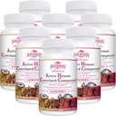 1500 מ"ג Liposomal Active Hexose Cor Related תוסף,960 Soft Gels Beta-Glucans עם חומרי חילוף טבעיים, מערכת החיסון, הפונקציה Liver, לשמור על T-Cell & Killer Cell Activity
