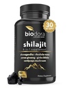 6-in-1 Shilajit תוסף 300 מ"ג, Mood and Energy Support Supplement with 60 מ"ג Pure Ashwagandha, Rhodiola Rosea Panax גינזנג עבור Immune Support, Memory and Focus, 85+ Trace מינרליםs, 60 קפסולות.