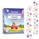 30ct Motion Sickness Patches Fast Acting & Long Last 72H | Waterproof & Non Drowsy Sea Sickness Patches Behind Ear for Cruise, Car, Airplane, Travel Essentials, Custom Planet Pattern