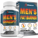 Thermogenic Fat Burner for Men, Appetite Supplement Weight Loss, 90 Caps