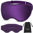 Fygrip 3D Eye Mask Sleep Mask for Men & Women, Purple