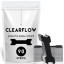 Performance Nose Strips for Breathing - Oil & Sweat-Proof Adhesive - 90 Ct