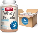 Jarrow Formulas Whey חלבון עם 18g של חלבון, 3.8 גרם של BCAAs, & Glutamine, תוספת תזונתית עבור תפקוד שרירים ושיקום תמיכה, 32oz שוקולד אבקת, Approx. 35 יום אספקה, Pack של 6 6 ימים אספקה, אריזה של 6 6 ימים אספקה, אריזה של 6 6 ימים אספקה של 6 ימים אספקה, אריזה של 6 6 6 6 ימים אספקה.