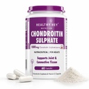 HealthyHey Nutrition Chondroitin Sulphate Support for Joints, 60 Capsules