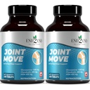 End2End Nutrition Joint Support Supplement with Glucosamine 1500mg, Chondroitin 400mg & MSM 400mg for Men and Women | Joint Health, Cartilage Support, Mobility and Flexibility - (Pack of 2) 120 Tablets