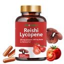ליקופן קפסולות - Lycopene תוסף 200 מ"ג עם Reishi Mushroom 200 מ"ג, Natural Tomato Extracts Mushroom קפסולות עבור Immune Support - Gluten-Free, non-GMO