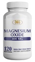 Magnesium 400 מ"ג תוספת (High Potency) - Magnesium Oxide for Immune Support, Muscle Recovery, Leg Cramps and hipation 120 טבליות-USA Made Made