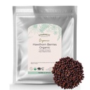 Starwest הבוטנים Organic Hawkhorn Berries Whole - Dried Drop Leaf Herb for Tea, Jam, & Herbal Extracts, Natural Digest Support, Certified Kosher, non-GMO - Bulk 1 lb Bag