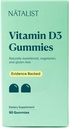 NATALIST Vitamin D3 1000 IU (25mcg) Gummies High Potency Immune Health Support Supplement Daily Healthy Bone, Teeth & Muscle Formula for Women & Men - Vegetarian, Gluten-Free - 90 Gummies