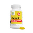 טרי קורטמין תוספת כוח - Curcumin & Boswellia תוספת לתמיכה ב Circulation בריא - תוספת Turmeric לתמיכה מפרקים, בריאות שרירים & Endorphin הפקה - 60 טבליות