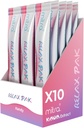 Mitra9 Kava אבקת להירגעPak - Kandy Kava לחלץ אבקת Packets | Mood Enhancer | Plant Based | מקדם Calm & Clarity | Easy Open Single-שרת Sticking Stick (10)