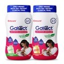 Galact Lactation Granules 400g X 2 | India's Only Brand with 100+ Patient Clinical Trial | Lactation Supplement for Breastfeeding | 4X Milk Boost | Shatavari & 6 Herbs | 40 Days | Elaichi + kesar