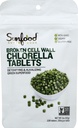 Sunfoods Superfoods Chlorella Tablet - Chlorophyll, Chlorella תוסף, Chlorophyll Pills, Broken Cell Wall Algae כמוסות, Non GMO, טבעוני - 2 oz Bag