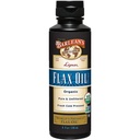 תוספת של שמן נוזלי שמן אורגני של Barleanan Flaxseed מן קר Pressed Flax Seeds, 7,230 מ"ג ALA אומגה 3  Fatty Acids עבור העור וטיפול שיער, טבעוני & Gluten חינם, 8 oz