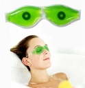 Beauty Aloe Vera Cool Gel Eye Mask Summer Ice Cooling Sleeping Mask for Eye Patches Remove Dark Circles Fatigue Cool Eyes Patch Pads Eye Care (Pack of 2 Pis)