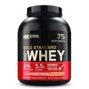 אופטימוס תזונה זהב סטנדרטי 100% אבקת חלבון Whey, בננות סטרוברי, 5 פאונד (Packaging May Vary)