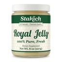 Stakich Fresh Royal Jelly - Pure, All Natural - No Additives/Flavors/Preservatives הוסיף - 8 Ounce (227 גרמה)