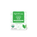 Hyland's Baby Organic Chest Rub, Soothe ונוחות, עם אורגני Lavender, Peppert, Chamomile פרח שמן, בטוח ו Gentle, Dermatologist נבדק, 1.76 Oz, תינוקות