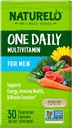 Naturelo, One Daily Multivitamin קפסולות לגברים, 30 הרוזן
