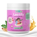 Lactify Lactation Protein Powder to increase Breast Milk for Feeding Mothers 325 g Kesar Flavour | Postpartum Recovery with 23 Essential Vitamins & Minerals | No Refined Sugar & Preservatives