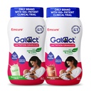 Galact Lactation Granules 400g X 2 | India's Only Brand with 100+ Patient Clinical Trial | Lactation Supplement for Breastfeeding | 4X Milk Boost | Shatavari & 6 Herbs | 40 Days | Chocolate + Elaichi