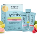 מרגיש טוב hydrtion Hero, Variety Pack, 1000 מ"ג אבקת אלקטרוליטים, סוכר חינם, מגנזיום, אורגני Aloe Vera, L Theanine, ויטמין C, טבעוני, Non GMO, On The Go Electrolyte Packets, 12 Count Count Count