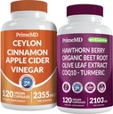 Ceylon Cinnamon (1pk) ו Nitric Oxide (1pk) תוסף Bundle - ויטמין פוטנט ללב, מטבוליזם, איזון, Circulatory, Lipid, ו- Immune Support - Non-GMO, טבעוני, Gluten-Free-Free Gluten-Free-Free Gluten-Free-Free-Free Gluten-Free-Free-Free Gluten-Free-Free-Free-Free-Free