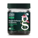 גאיה Herbs אורגני Immune Rapid Defense Gummies - תומך אי-אמון - עם Propolis, ג'ינג'ר ו Echinacea - 60 חניכיים טבעוניות (30 ימים אספקה)