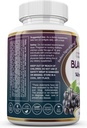 vibraxlabs Black Currant שמן 1000 מ"ג - Hexane Free - Natural Anti Aging Antioxidant עם High GLA פורמולה - תומך שיער, עור, Joint & Eye Health - Premium Black Currant Seed שמן Softgel