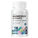 Magnesium Glycinate 400 MG עבור 100% Chelated עבור Absorption גבוהה, Gentle על Stomach, non-GMO, 90 קפסולות צמחוניות