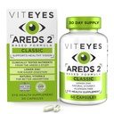 Viteyes הםDS 2 ויטמין עין, תמיכה Macular Macular, Allergen Free קפסולות, עם ויטמין E טבעי, ויטמין C, Zinc, Copper, Lutein & Zeaxanthin, Eye Doctor Trusted, Manufactured בארה"ב, 60 Ct, Zinc, Copper, Lutein & Zeaxanthin, Eye Doctor Trusted, Manufactured in the USA, 60 Ct 60 Ct