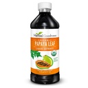 Herbal Goodness Papaya Leaf Extractlet Support - 15X Blood Platelet Boost, Bone Marrow & Spleen Support, Immune & Gut Health, Digestive Enzyme - נוזל כשר 16 oz