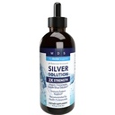 Alkaline Structured Silver Liquid 30ppm - Advanced Immune Support Liquid Drops - תוספת כוח קולוידאל Silver מינרלים תוספי - Made in USA (4 oz)