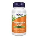 תוספי מזון עכשיו, TestoJackTM 200 עם טונגקאט עלי, Tribulus, Maca ו Hory Goat Weed, 60 ואג קפסולות