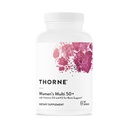 THORNE - Women's Multi 50+ - כולל Daily Multivitamin עם ויטמינים A, B6, B12, C, D, E, K, Zinc & More - תמיכה ללב, המוח, העצם & Immune בריאות - 180 קפסולות