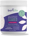 Bari Life Complete Bariatric - אבקת תוספי תזונה לערבב, Calcium Citrate, Multivitamin, Iron - Bariatric ויטמינים for Gastric Opמטופלים - (בטיחות, 60 משרתים)