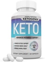 Ketogenix Keto Pills 1275MG New & משופר פורמולה מכיל Apple Cider Vinegar אקסטרה אבקת שמן זית בתולה עין 60 קפסולות