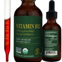 Global Healing - אורגני ויטמין B12 5000 MCG sublingual נוזלי - Methylcobalamin, hydroxo Band & More - Methylated טיפות עבור מבוגרים - טבעוני, non-GMO, VIT B12, ויטמינים (2 עוץ)