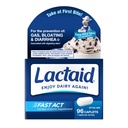 Lactaid Fast Act Lactose Intolerance Caplets עם Lactase Enzyme, הקלה של חלב מגז, Bloating & Diarrhea, 9000 FCC Lactose Intolerance Pills, 96 אנשים לנסוע על- The-Go Packs (96 x 1 ct)