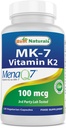 Best Naturals MK-7 ויטמין K2 100 mcg 120 Vcaps